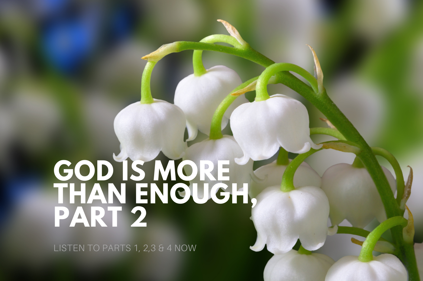 God Is More Than Enough, Part 2